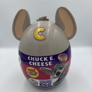 Chuck E Cheese 9” Mystery Surprise Egg NEW